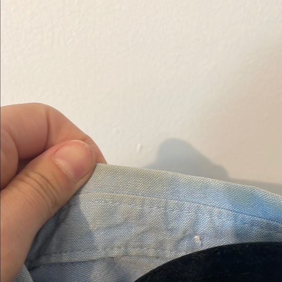 Men's Blue Button-Down Shirt Hurley - Picture 5 of 7